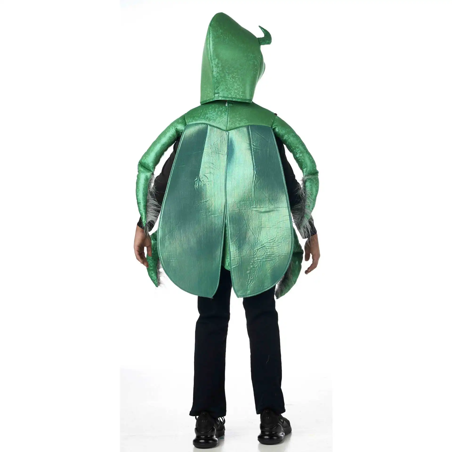 Unisex Insect Halloween Costume para Criança, Besouro Verde, Fofos, Meninas, Meninos