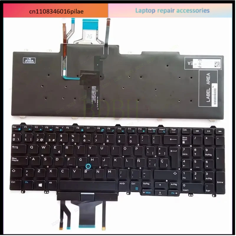 SP/RU/BR Keyboard For DELL Latitude E5550 5550 E5570 5580 7510 3510 M3510 3520 7520 7720 7710 Brazil PK1313M4B35 06JY07