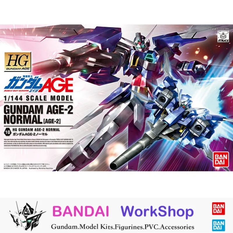 

Оригинальная фигурка Bandai 1/144 HGAge для возраста-2, модель в сборе для нормаэкшн-фигуры, Детская модель