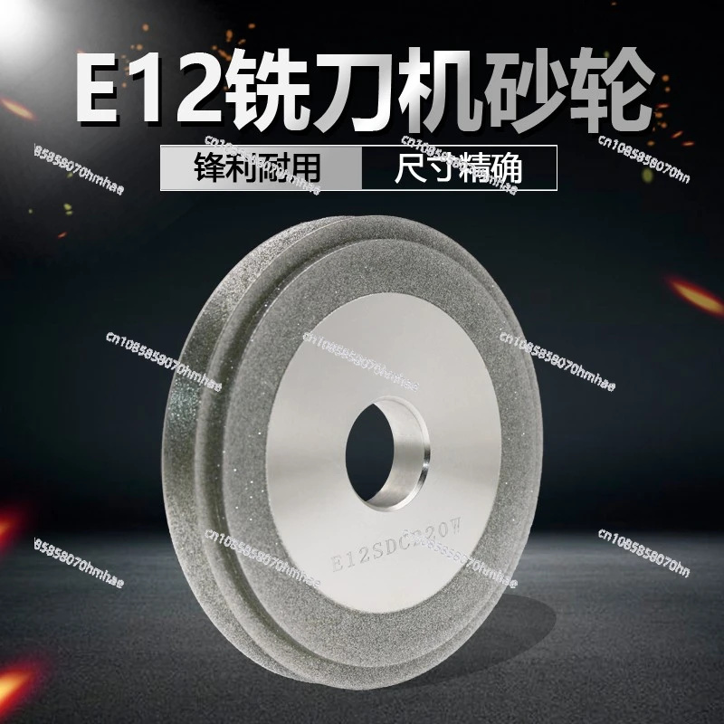 

Applicable to E12 Milling Cutter Automatic Grinding Machine Diamond Grinding Wheel ERM-12/12A End Milling Cutter Liyou Lb