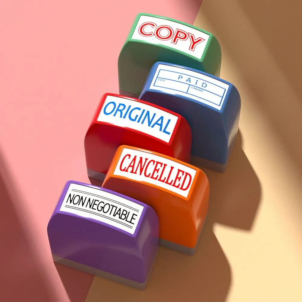 8 pz/set 5 pz/set I Insegnanti Incoraggiano Classificato Aula Francobolli Efficiente Studente Lode Insegnante Auto-Ricarica Timbro Set FAI DA TE