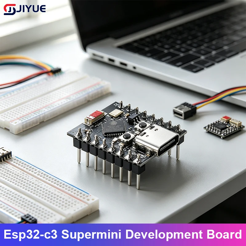 Esp32-c3 Supermini Development Board With Expansion Board Wifi Bluetooth Risc-v Iot Module Support 3.7v Lithium Battery Charging