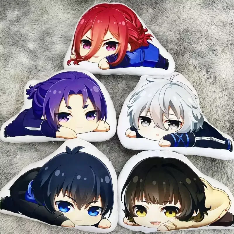 AnimeBLUE LOCK Chigiri Hyoma Nagi Seishiro Mikage Reo Isagi Yoichi Bachira Meguru Cosplay Plush Doll Cushion Pillow Pendant Gift