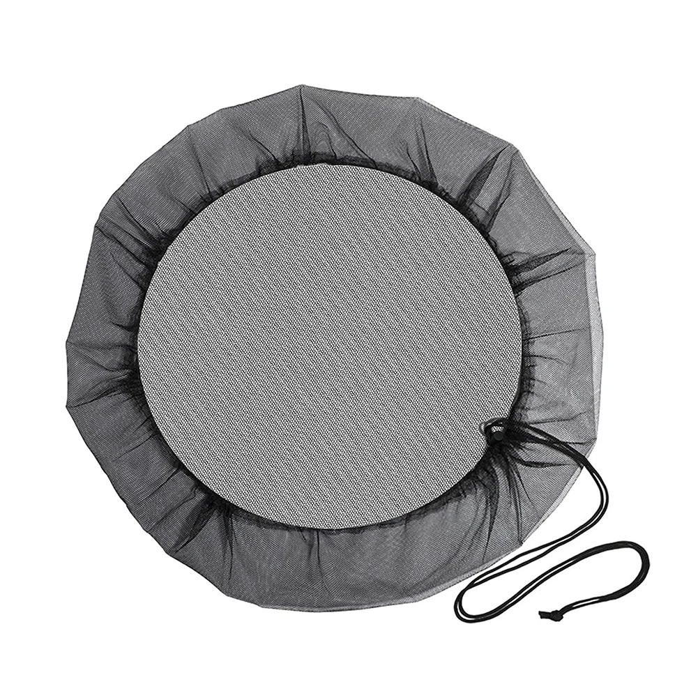 60cm Garden Rain Barrel Mesh Screen with Drawstring Nylon Water Tank Filter Insect Net Bag Anti-insect Practical Garden Supplies