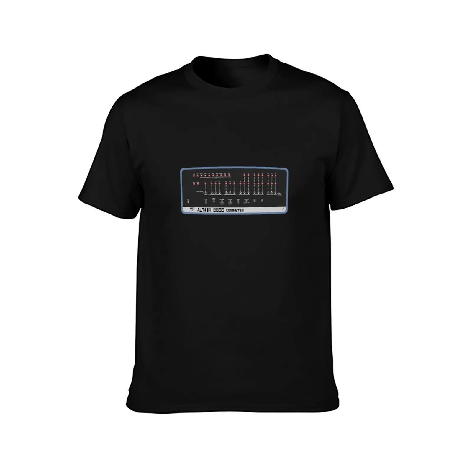 Altair 8800 Retro Computer T-Shirt Mechanic Work Tee Shirt T-Shirt