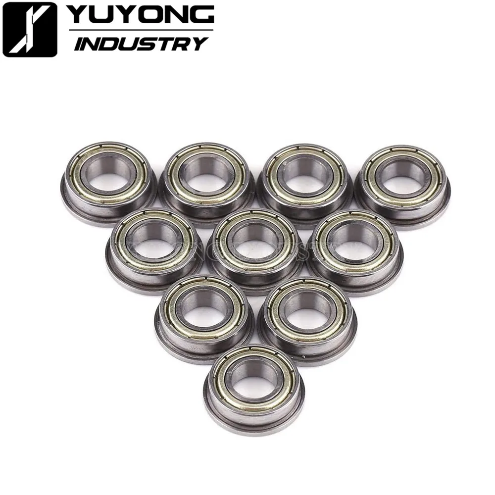 10PCS Flange Ball Bearings F688zz for 3D Printers Parts Deep Groove Pulley Wheel