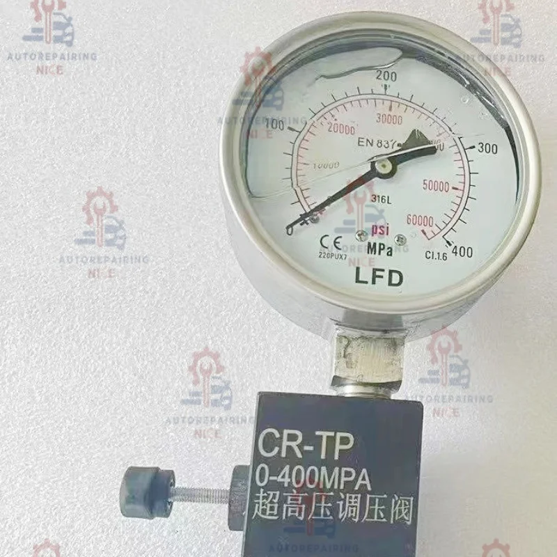 CRIN Common Rail High-pressure Pump Plunger Oil Circuit Testing Manual Regulator Valve Part Can Simulate DRV Work view 2