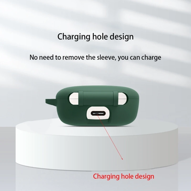 Silicone Protective Case for Xiaomi Air 3 SE Wireless Headphone Protector Case Cover Shell Housing Anti-dust Sleeve