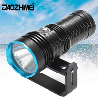 XHP70.2 Yellow/White Light LED Diving Flashlight IPX8 Headlamp Underwater 100M Waterproof Torch Hunting diving Outdoor Dive Lamp