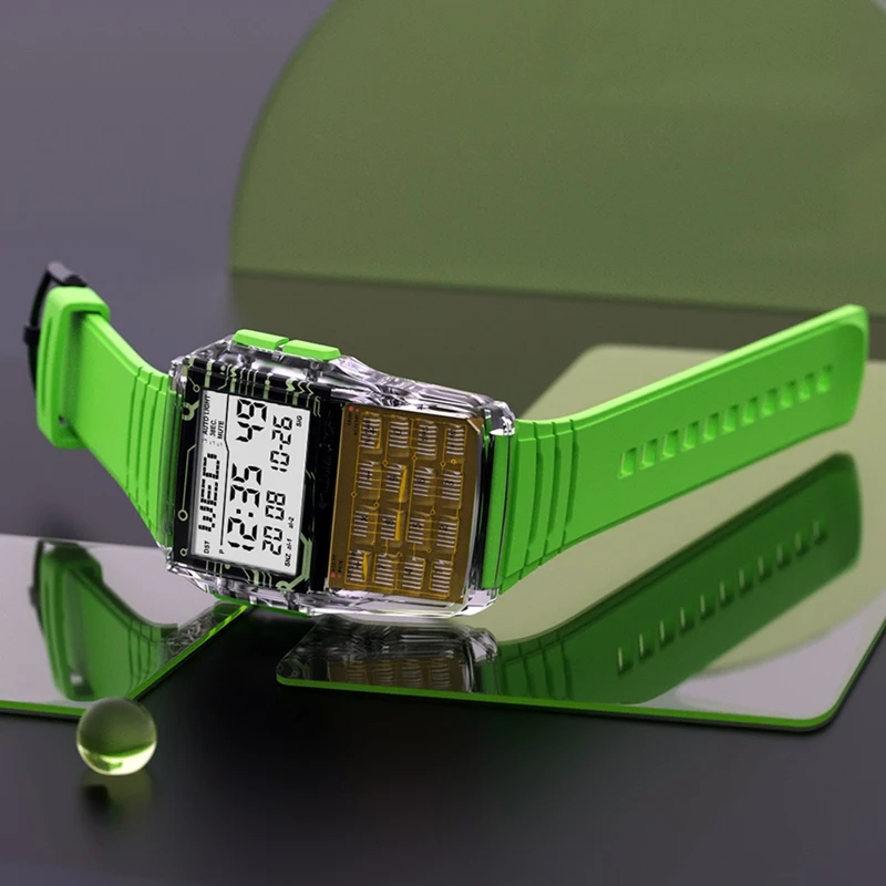 Multi-Function Calculator Electronic Watch That Can Record Phone Numbers Waterproof Comfortable Wear-Resistant Luminous