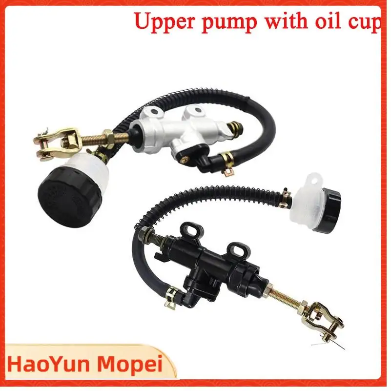 Motorrad-Hinterradbremspumpe, hydraulische Fußbremspumpe, Nachrüst-Hinterradbremszylinderpumpe für Honda Yamaha Universal