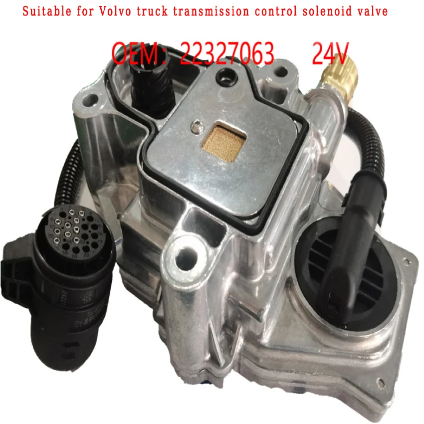 Suitable For VOLVO OE 22327063 Heavy-duty Truck Transmission Controller Gearbox Solenoid Valve Shut-off Valve Repair Parts 24V