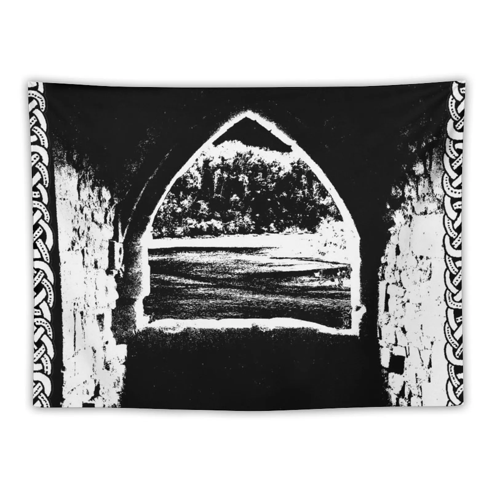 

Dungeon Synth Castle 2 Tapestry Decorative Wall Mural Wall Deco Tapestry