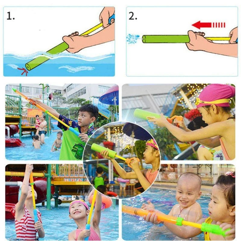Q0KB Water Fight Đồ chơi Bọt Đồ chơi Chụp đồ chơi đồ chơi Summer Pool Bãi biển cho trẻ 3 4 5 sinh nhật