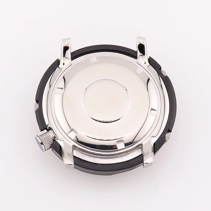 45mm Blue Tuna Canned Watch Cases for Seiko Mod Kit NH35 NH34 Automatic Mens Replacement Parts