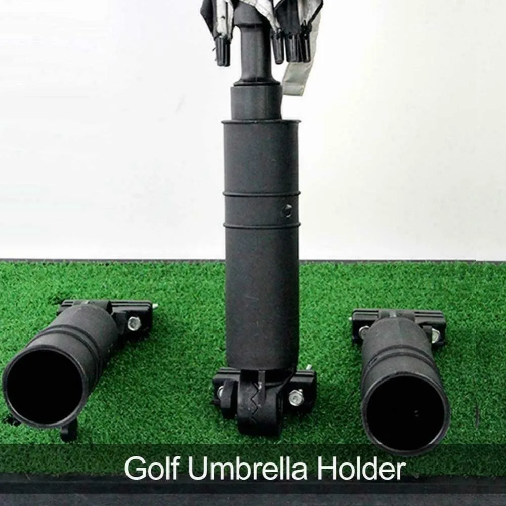 

High Quality Adjustable 180 Degrees Umbrella Holder Movable Strong Golf Cart Stand Golf Club Trolley Cart Golf Supplies