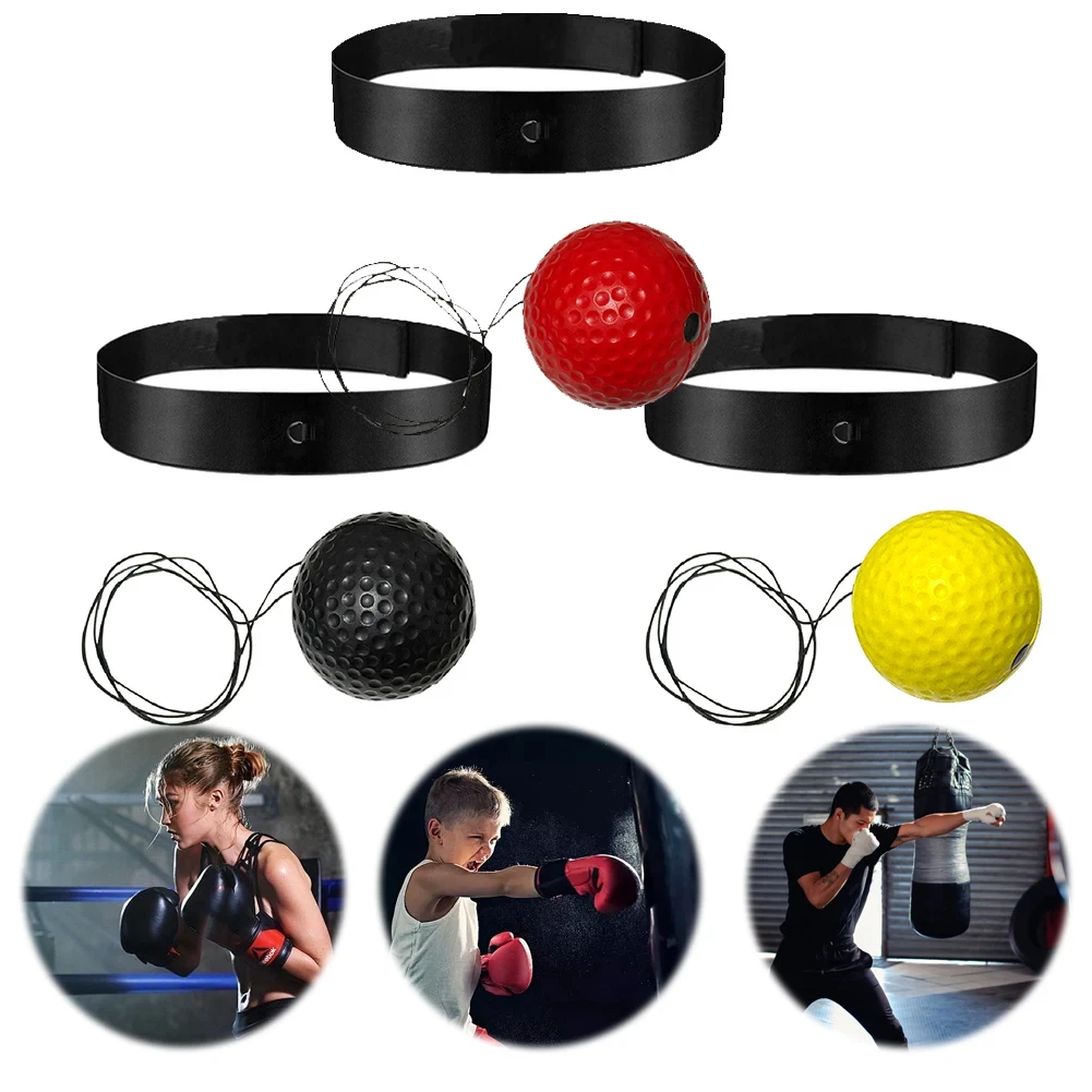 Boxing Reflex Ball Boxing Training Ball Boxing Speed Ball Punching Ball for Hand Eye Coordination Punching Speed