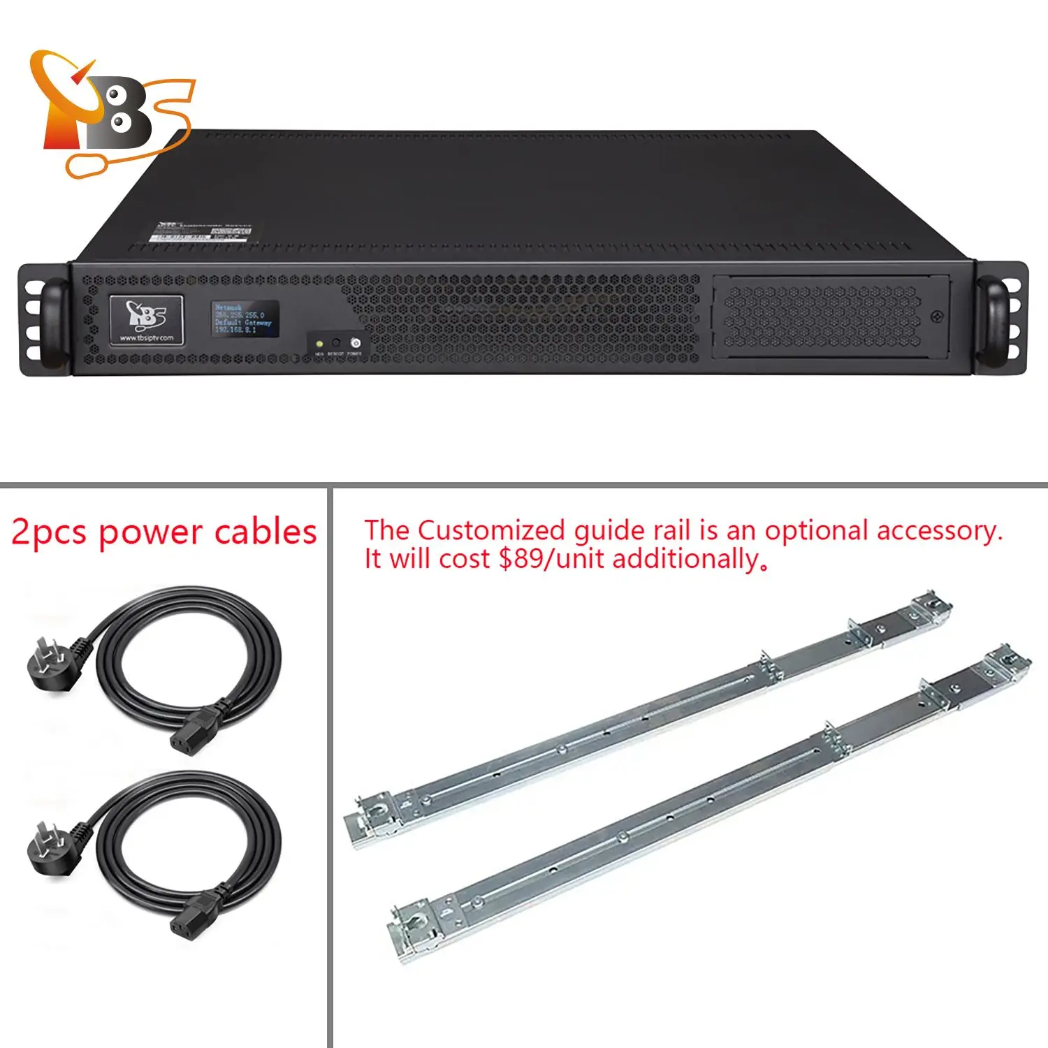 TBS8510 Pro マルチ入力 H.264/H.265 IPTV トランスコーダー |   ビデオ トランスコーダー ストリーミング エンコード チャンネリング用のオールインワン IPTV サーバー