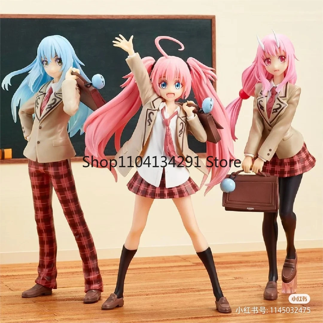 

Оригинальная фигурка Bandai Rimuru Tempest Milim Nava Diablo, аниме «В этот раз я перевоплотился в слизь», фигурка, модель куклы, игрушка