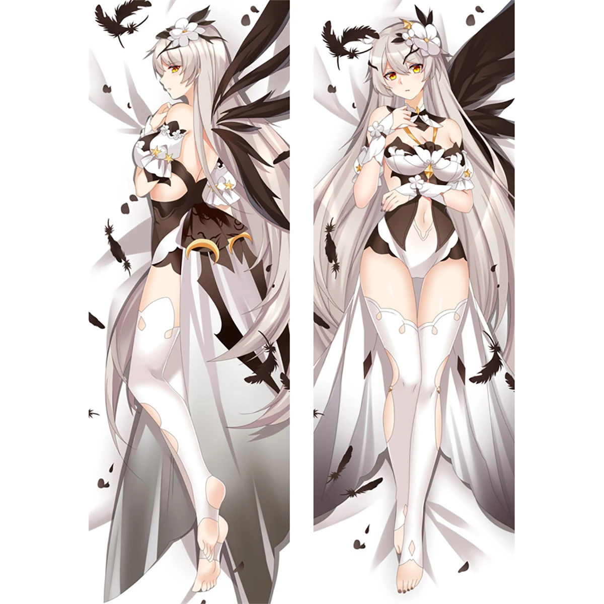 

Sexy Customize Hugging Body Pillowcase Anime Cosplay Dakimakura Pillows Case Otaku HOUKAI GAKUEN Kiana Kaslana Cover