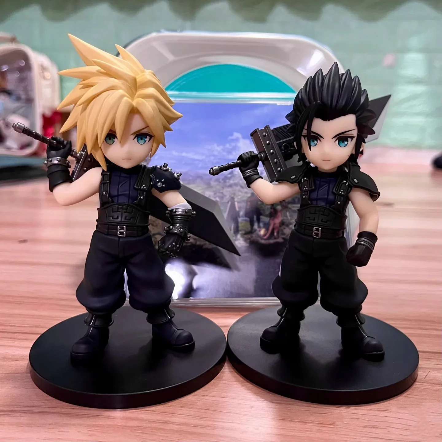 11-12 سنتيمتر أنيمي سحابة الفتنة تيفا Lockhart ايريث غينسبورو زاك · الجنية نموذج لجسم لعبة بولي كلوريد الفينيل مجموعة سطح المكتب اكسسوارات هدية #3