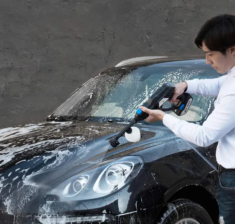 High Quality Battery charging portable car Washer Electric Handheld pressure cleaner water gun Car Washing Machine