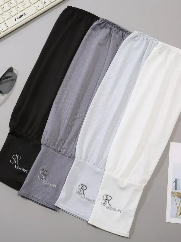 Men's Ice Silk Arm Covers