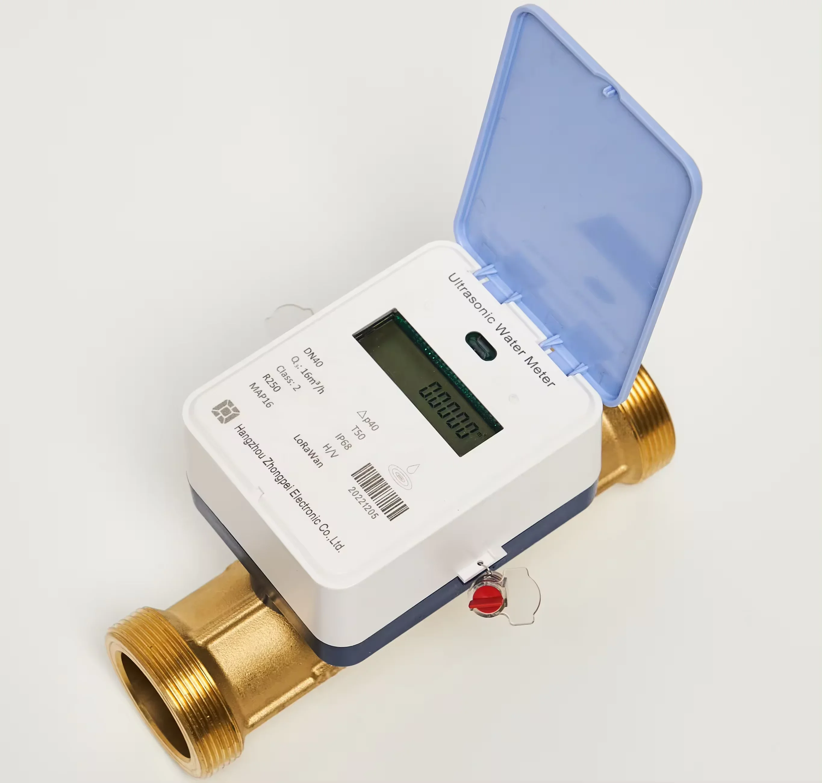 

Intelligent water flowmeter rs485 communication mode ultrasonic flowmeter