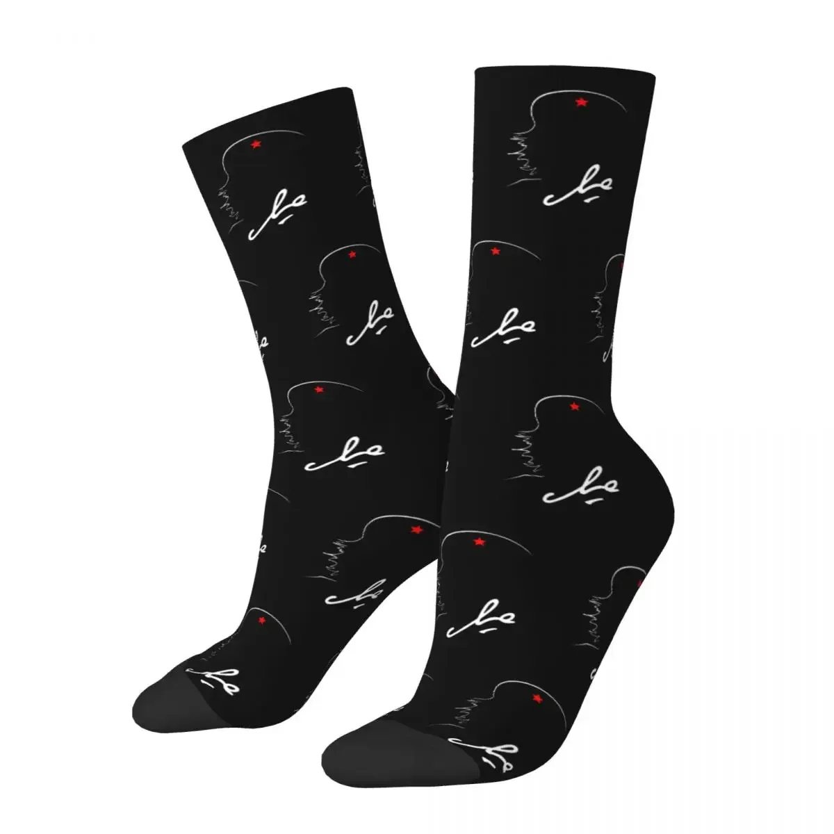 Funny Men Socks Harajuku Che Guevara Sock Sport Women's Sock Spring Summer Autumn Winter