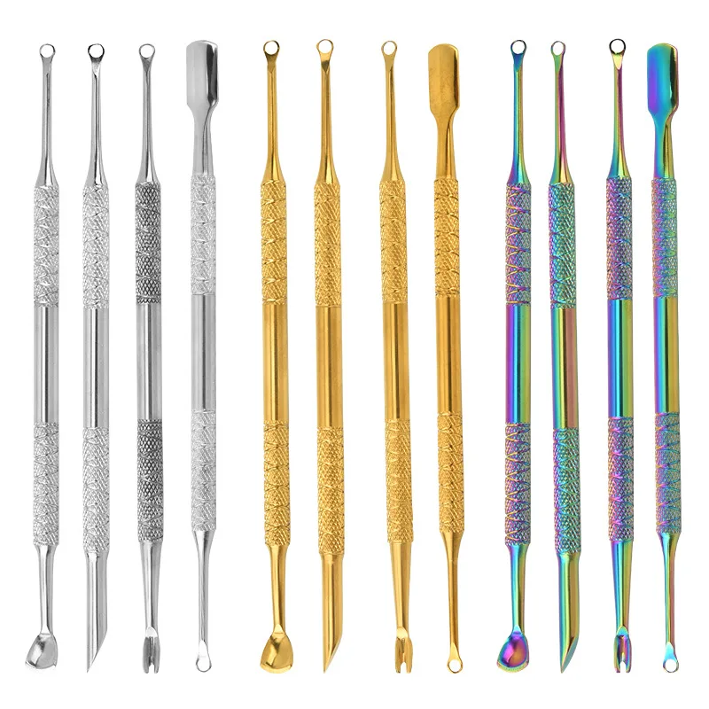 1PCS Pre-Behandeling Cuticle Pusher Dual Ended Cuticle Remover Russische Prep Nail Pushers Voor Manicure Pedicure Nail Art Care gereedschap