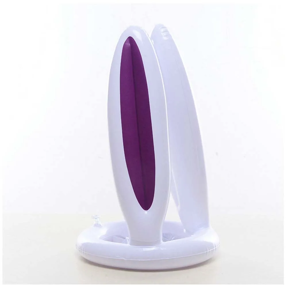 

5 Pcs Bunny Toys for Kids Throwing Ring Inflatable Toss Game White Rabbit Child
