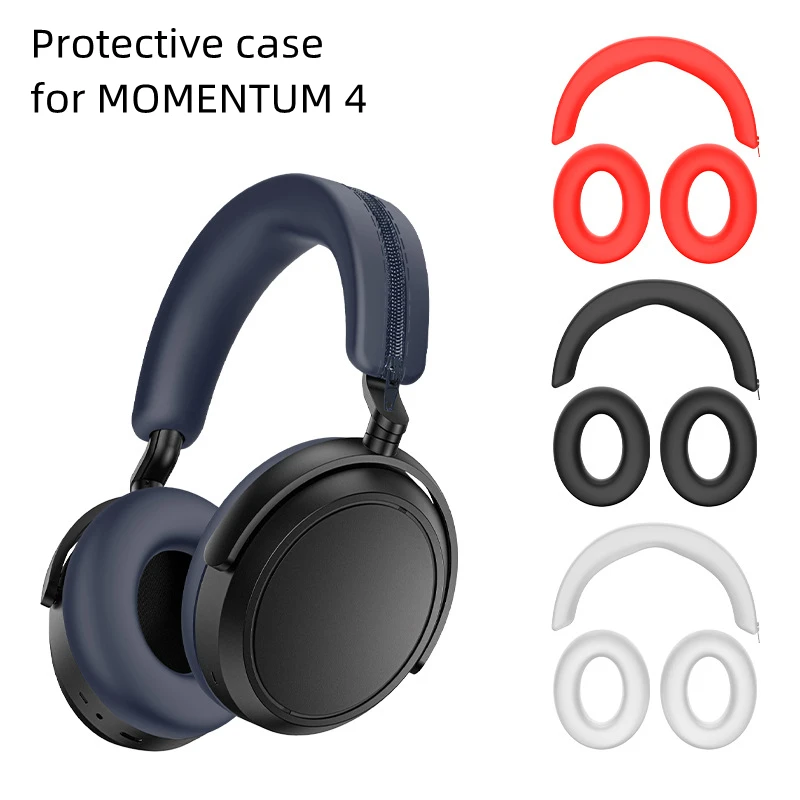 

for MOMENTUM 4 earphone protective cover headbeam protective cover silicone sleeve anti drop case