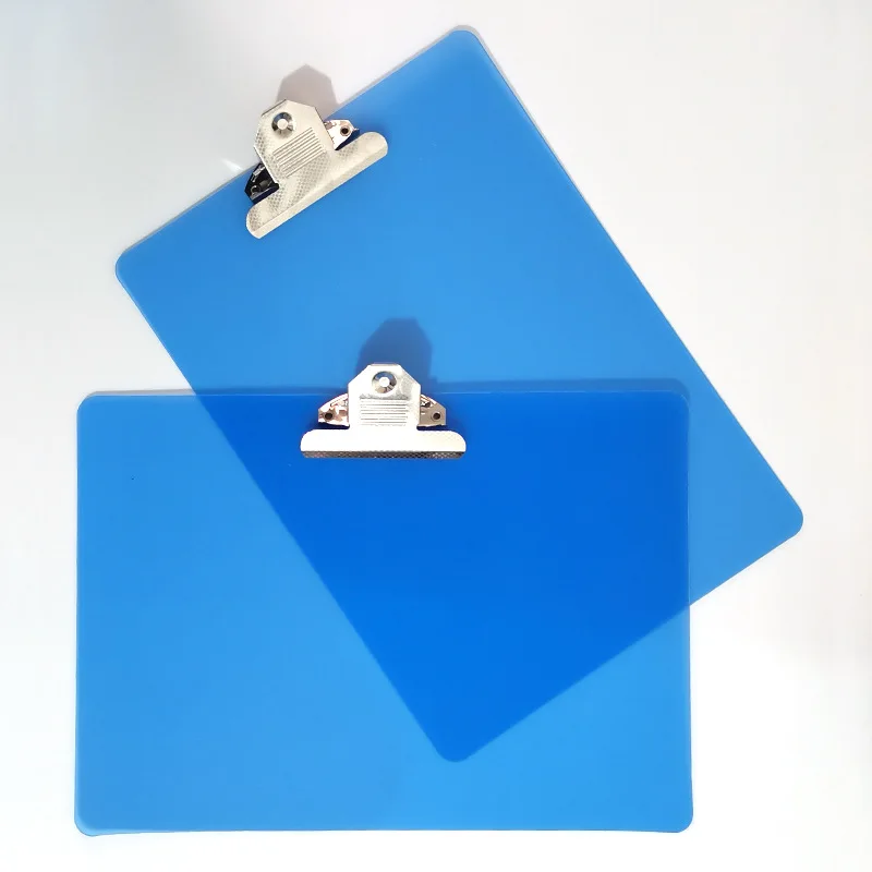 Plate clip ticket holder mini blue plastic message clip refrigerator sticker can hang multi-function folder board bill holder