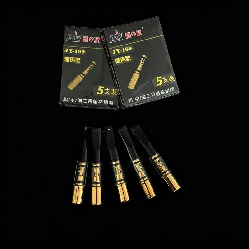 2/4 Sets Microfilter Washable Cigarette filter For 8/5.5mm Portable Smoking filter High Efficiency Tar Filtration Cigarette tube
