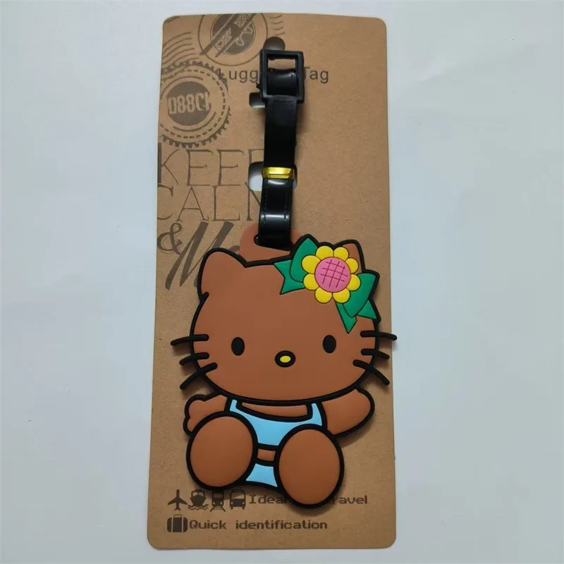 

Hello Kitty Bag Charm Anime Women Products Cute and Versatile Travel Luggage Decoration Desktop Toy Ornament Girl Gift Wholesale