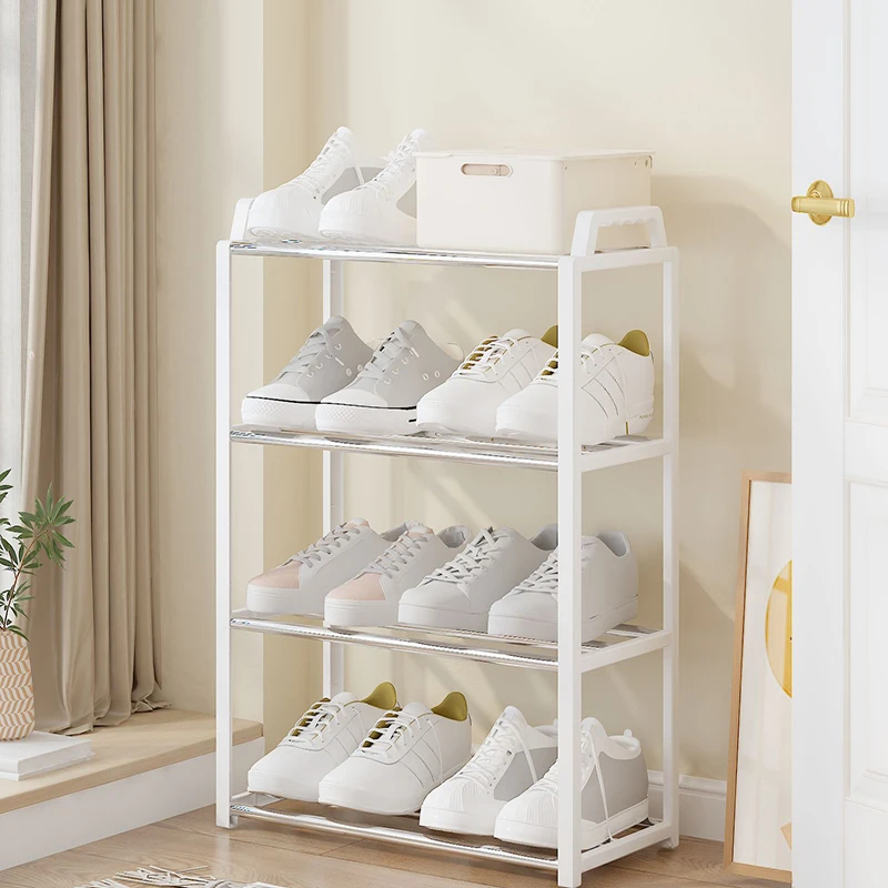 Meilleure vente : Meuble à chaussures simple pour entrée de maison, anti-poussière, rangement économique pour dortoir, étagère à chaussures