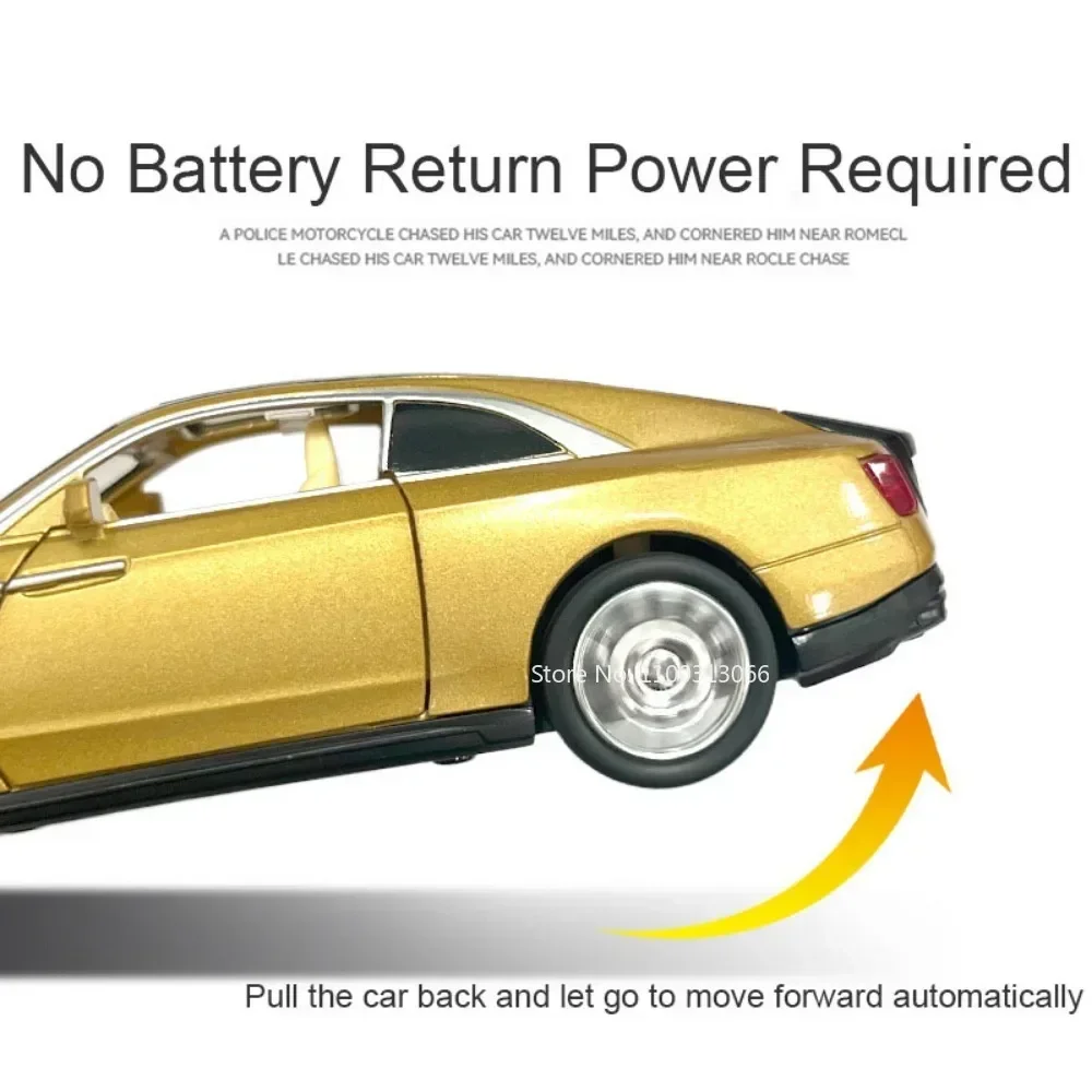 1:32 رولز رويس سبيكتر سبيك سيارة نموذج اللعب دييكاست نماذج معدنية لعبة سيارة مع وظيفة التراجع مركبة للأطفال هدية