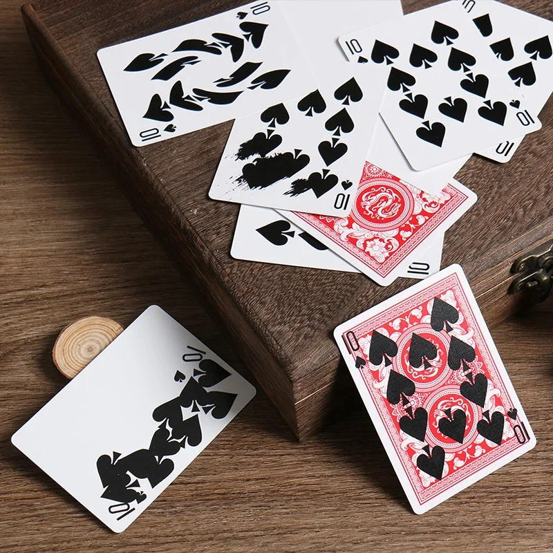 9 juegos de cartas de colección, naipes especiales, trucos de magia, baraja UltraGaff, póker callejero de primer plano, trucos mágicos de mago Porps