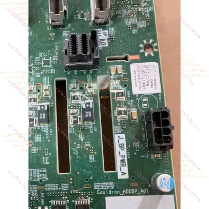 USED Original 01P4C5 EMC 1P4C5 FOR DELL server backplane 10 disk slots hard disk backplane  100% Test Ok