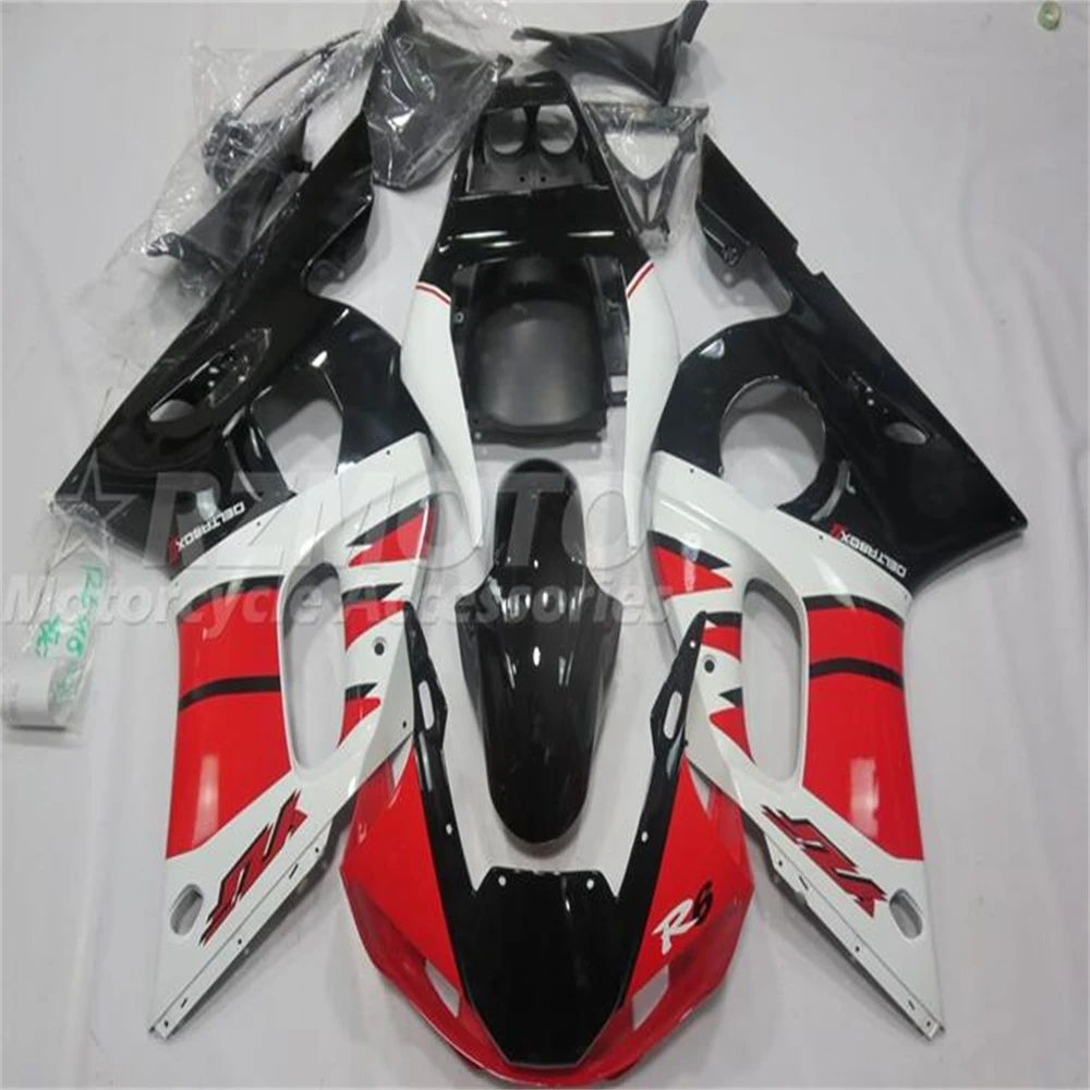 New ABS Motorcycle Fairings Kit Fit For YAMAHA YZF- R6 1998 1999 2000 2001 2002 98 99 00 01 02 Bodywork Set Red Black Cool