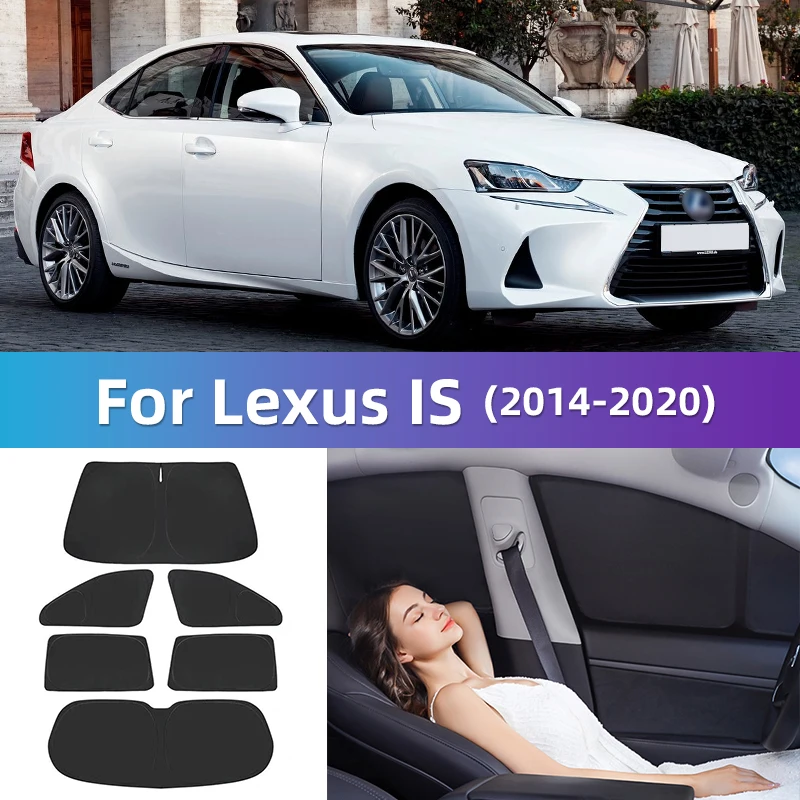 

Для Lexus IS 2014-2020 250 350 300H, пользовательский полный Чехол, автомобильный солнцезащитный козырек, штора для конфиденциальности, для путешествий, кемпинга, автомобиля, для сна