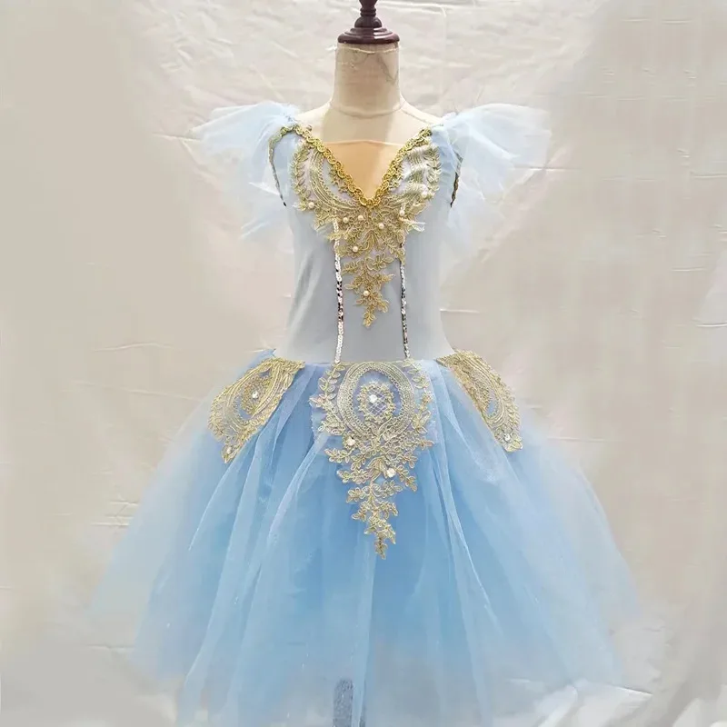 

Summer Ballet Dresses Girl Dance Costume Mommy and Me Tutu Dress Women Clothing Family Matching Outfits Mother Kids Vestidos