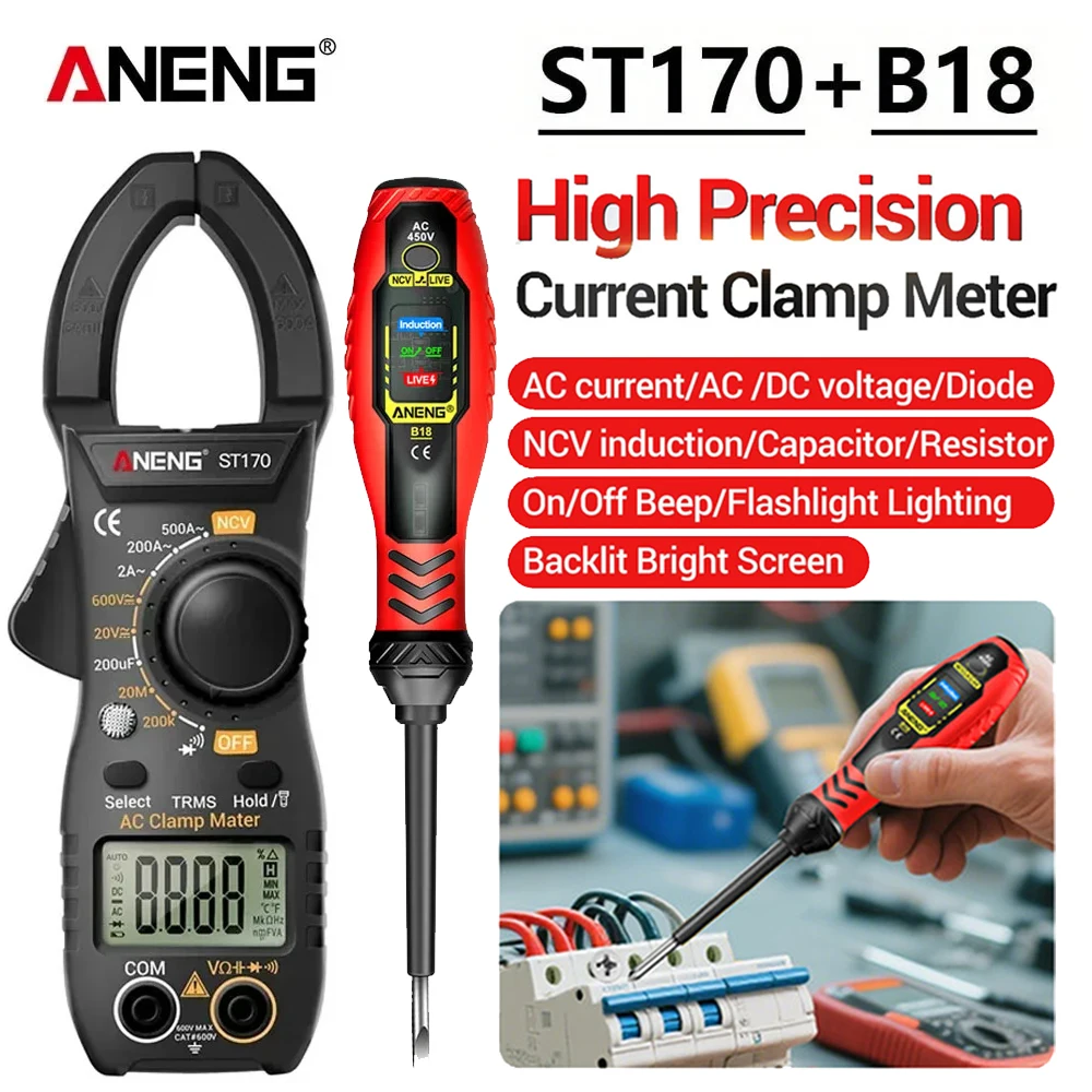 Aneng ST170 Clamp M…