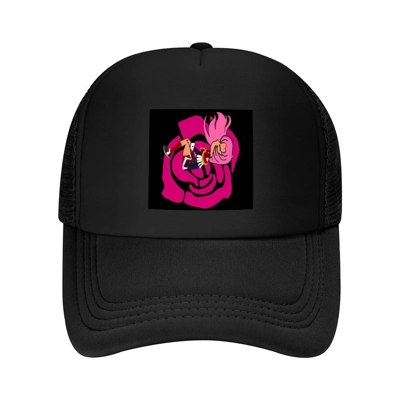 

Chibi Utena Rose Spin Baseball Cap summer hat Hip Hop Fashion Beach custom caps Hats Man Women's