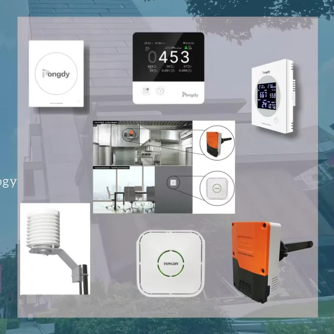 2025 เซ็นเซอร์คุณภาพอากาศตรวจสอบสภาพแวดล้อมในร่มแบบมืออาชีพที่เปิดตัวใหม่ตรวจจับ 12 พารามิเตอร์