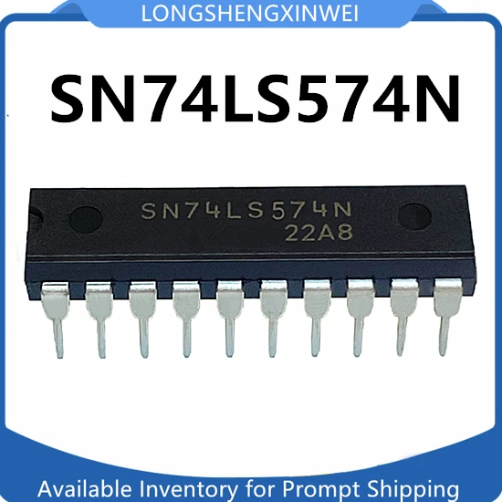 1PCS New Direct-Plugged SN74LS574N 74LS574 DIP-20 Octal Buffer Line Driver