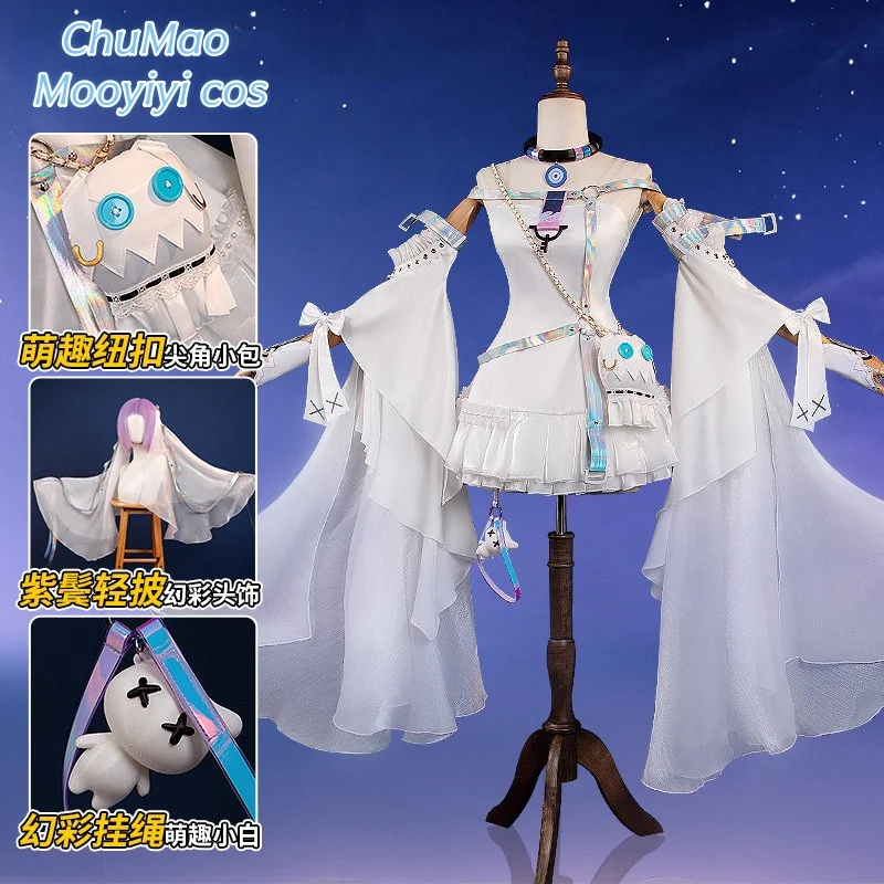 

Nitsa Cosplay Costume for Halloween Christmas Role Playing Party NTE Women Dress S-4XL Newly Game Neverness to Everness