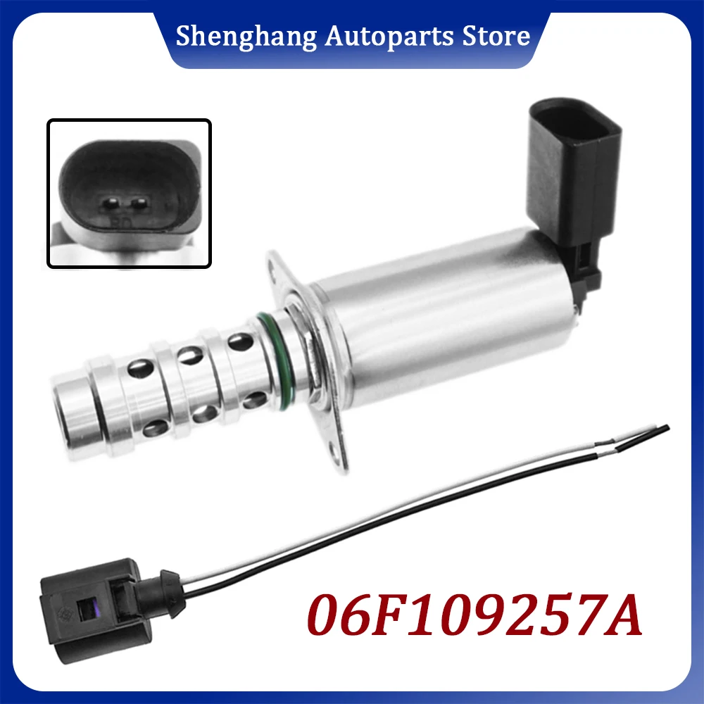 06F109257A VVT Variable Timing Solenoid Camshaft Oil Control Valve / Plug 06F109257C For VW EOS GTI Golf Audi A3 A4 TT 2.0L