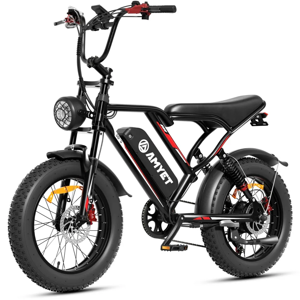 Electric Bike 1500W 20AH Dual Suspension Hydraulic Brake 20" Tyre E-bike image 4