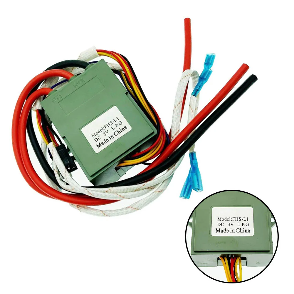 1pc FHS-L1 Pulse Igniter 12-wire DC 3V Gas Stove With Dual Ignition Pulse Igniter And Temperature Control